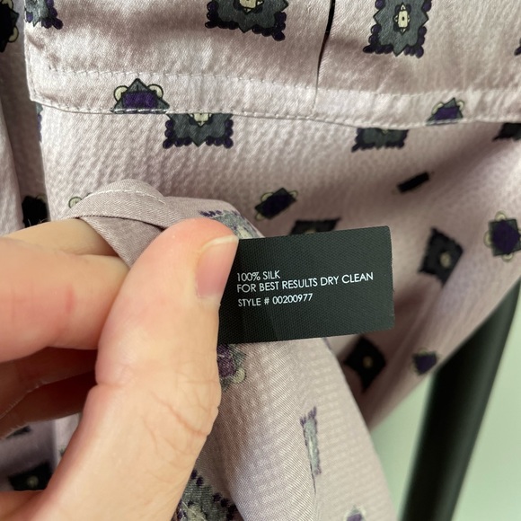 Club Monaco 100% Silk Tunic Dress - Picture 6 of 9